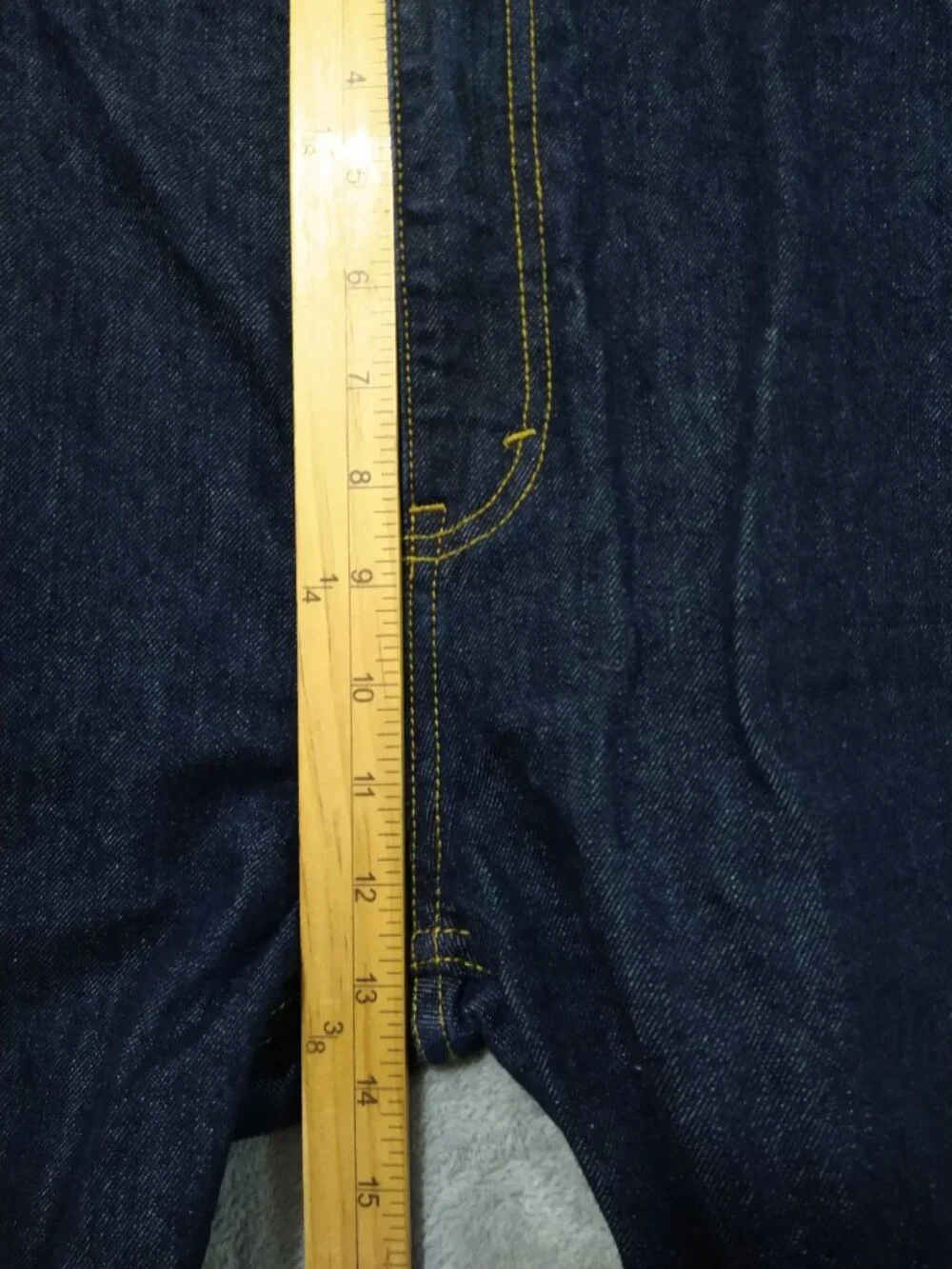 Beretta Jeans Mens 40x29 Blue Denim High Rise Straight Leg Vintage Dark Wash